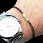 bracciale con incisione uomo