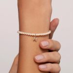bracciale con iniziale