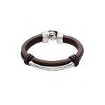 bracciale cuoio uomo