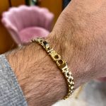 bracciale d oro uomo