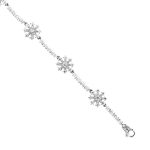 bracciale donna oro bianco