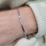 bracciale oro bianco donna