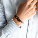 bracciale pelle uomo