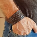 bracciale pelle uomo