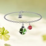 bracciale quadrifoglio