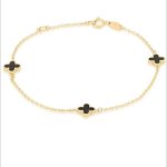 bracciale quadrifoglio